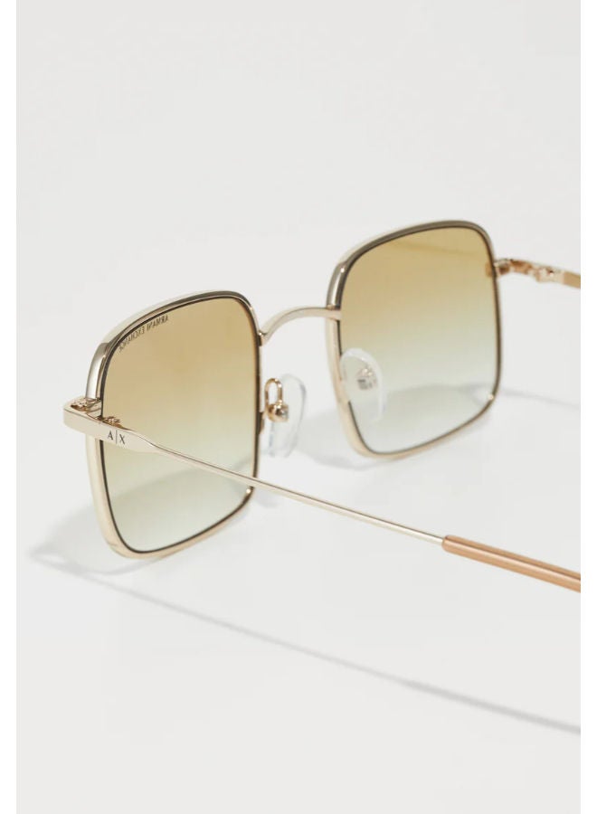 Armani Exchange Full Rimmed Square Sunglasses 0AX2055S - Image 3