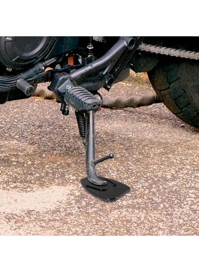 2pcs Blue Motorcycle Frame Side Kick Pad Support Plate - Image 3