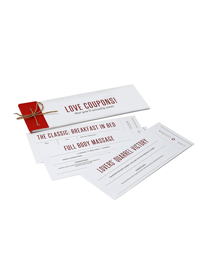 Confetti - Confetti! Collections Love Coupons for Him or Her, Husband, Wife, Boyfriend, Girlfriend or Couples. Unique Romantic Valentines Day, Christmas or Birthday Gift — 15 Unique Cards - Image 1