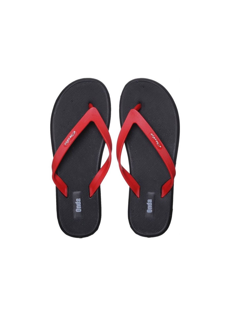 Onda Onda Tokyo Black & Red flip flop slipper for men  - Image 2