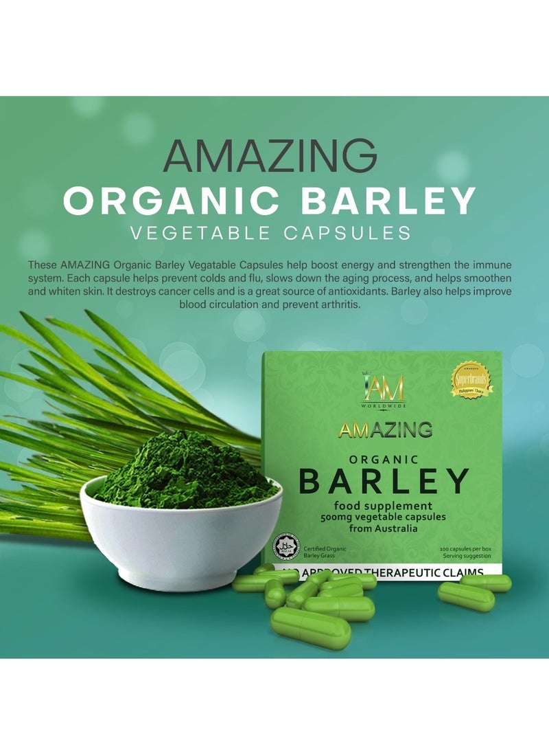 I AM Amazing Pure Organic Barley Powdered Drink Mix - Image 2