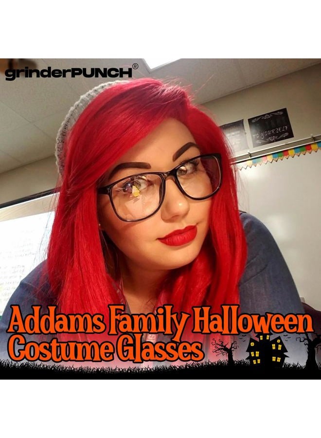 grinderPUNCH Large Nerdy Thin Plastic Frame Clear Lens Eye Glasses Frame 2 Pack - Image 5