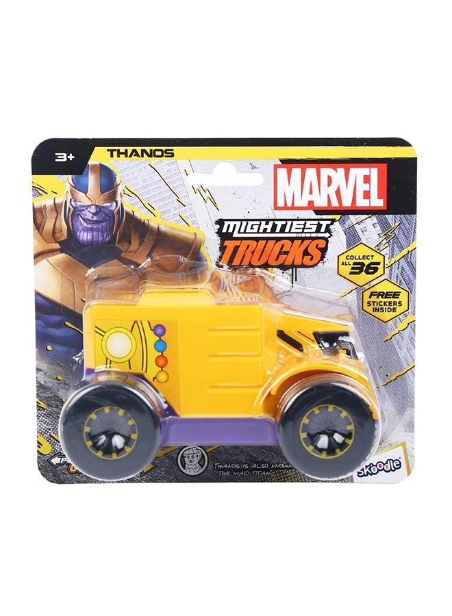 MARVEL Skoodle Pull Back Mightiest Truck Thanos - Image 1