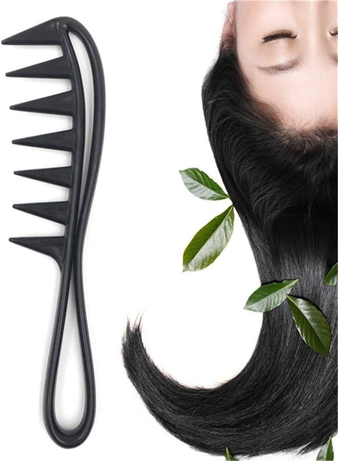 LOVHIDE Professional Wide Tooth Comb - Detangler for Curly Wavy Thick Wet Hair | Durable Anti-Static Hair Tool for Men & Women | Gentle on Scalp | Reduces Breakage & Frizz(WIDE HAIR COMB) - Image 5