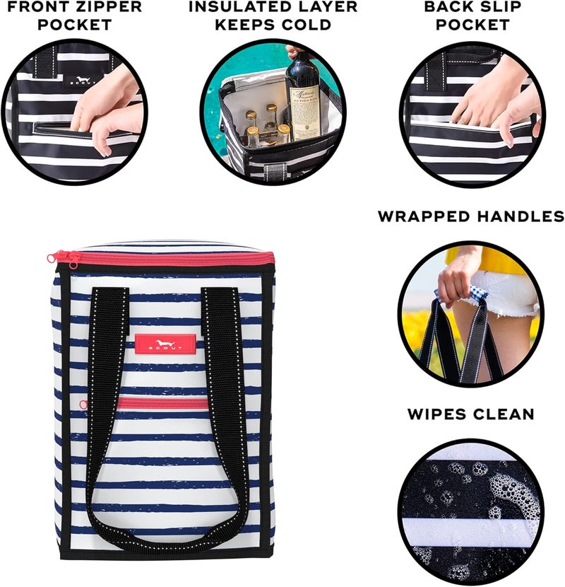 SCOUT Pleasure Chest - Soft, Lightweight, Insulated Cooler, Fits 5 Wine Bottles, Cooler for Beach, Pool, Boat, and Picnics - Image 1