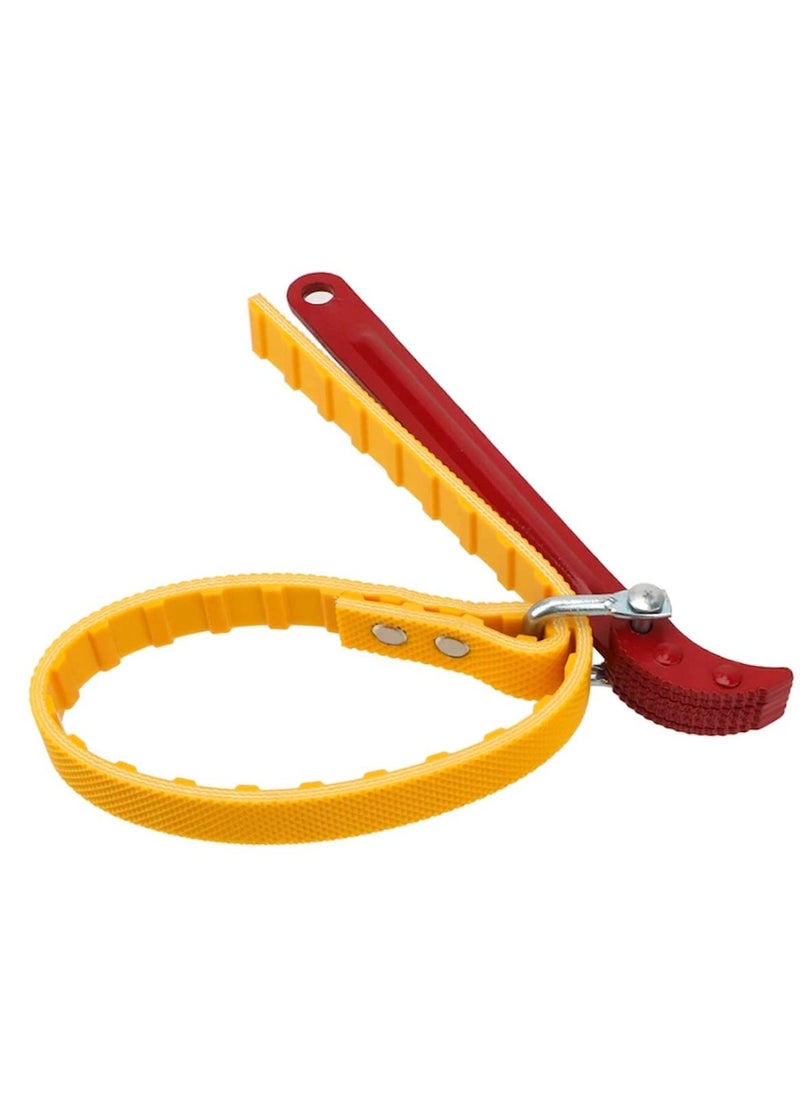Generic - Belt Type Oil Filter Wrench Car Multi-Purpose Adjustable Filter Removal Wrench Auto Engine Tools Motorcycle Repair Belt Wrench For Filter And Pipe 10.2 Inch - Image 1