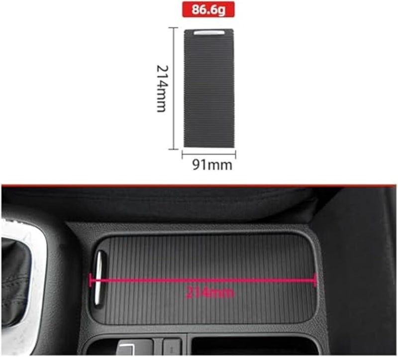 Wivplex Car Center Console Cover for Volkswagen - Image 4