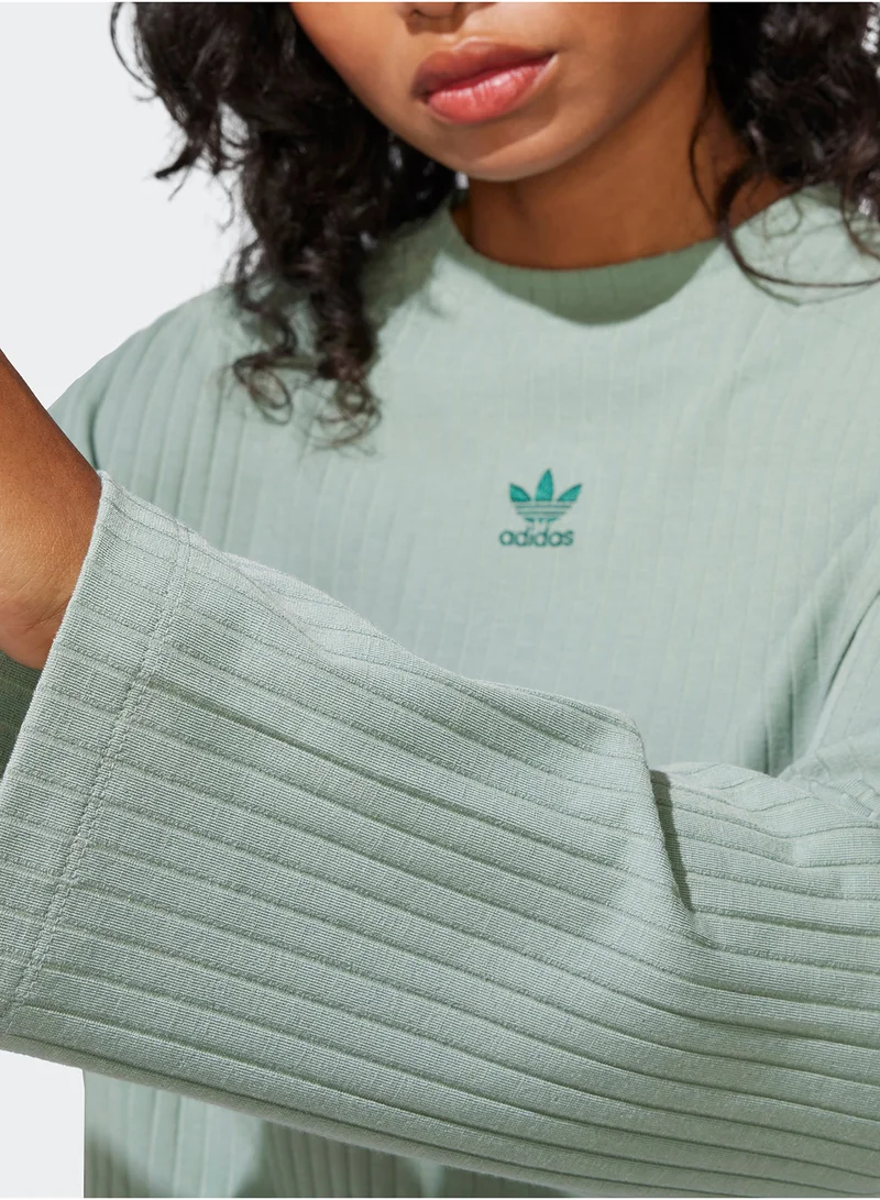 adidas Originals Essentials Wide Ribbed T-Shirt