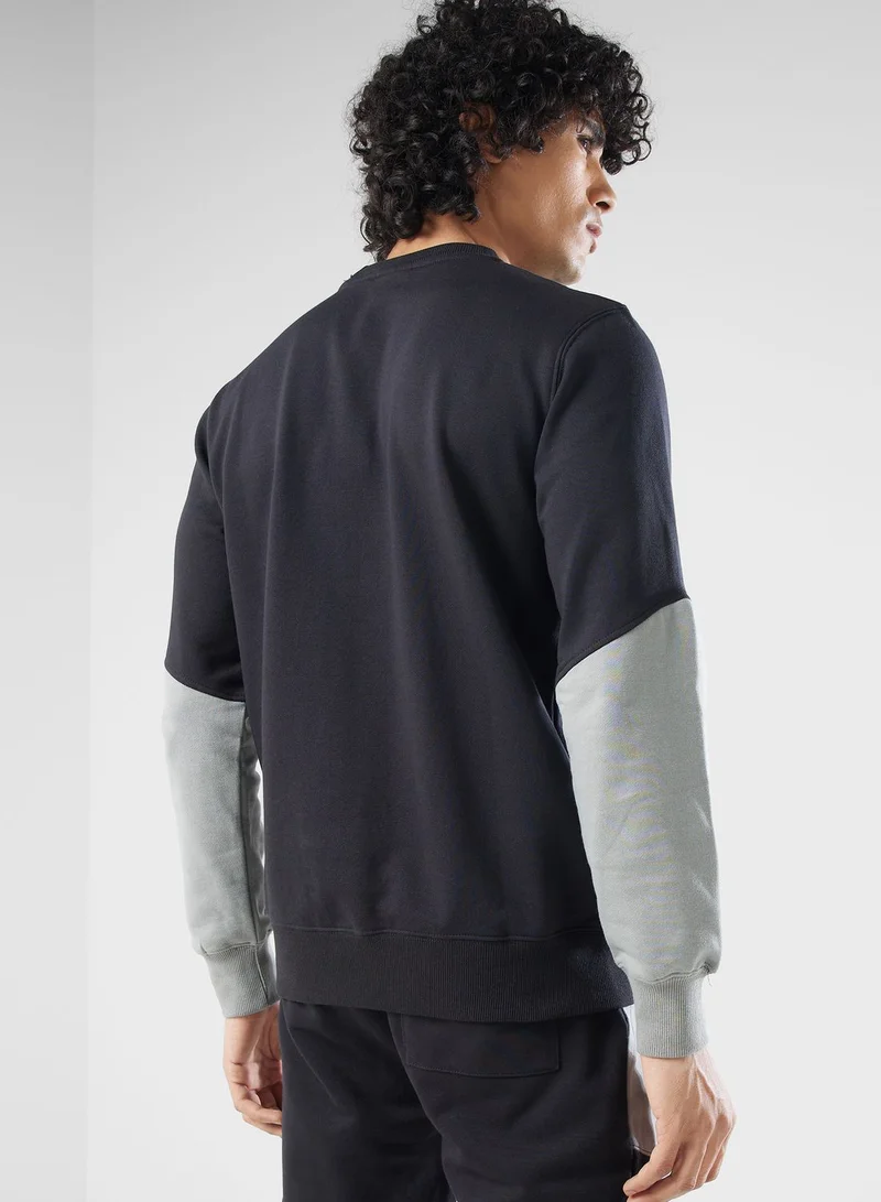 امبرو Utility Panelled Sweatshirt