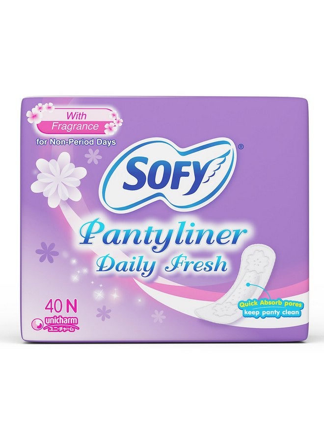 صوفي فوط صحية يومية من سوفي - عبوة من 40 قطعة - Image 1