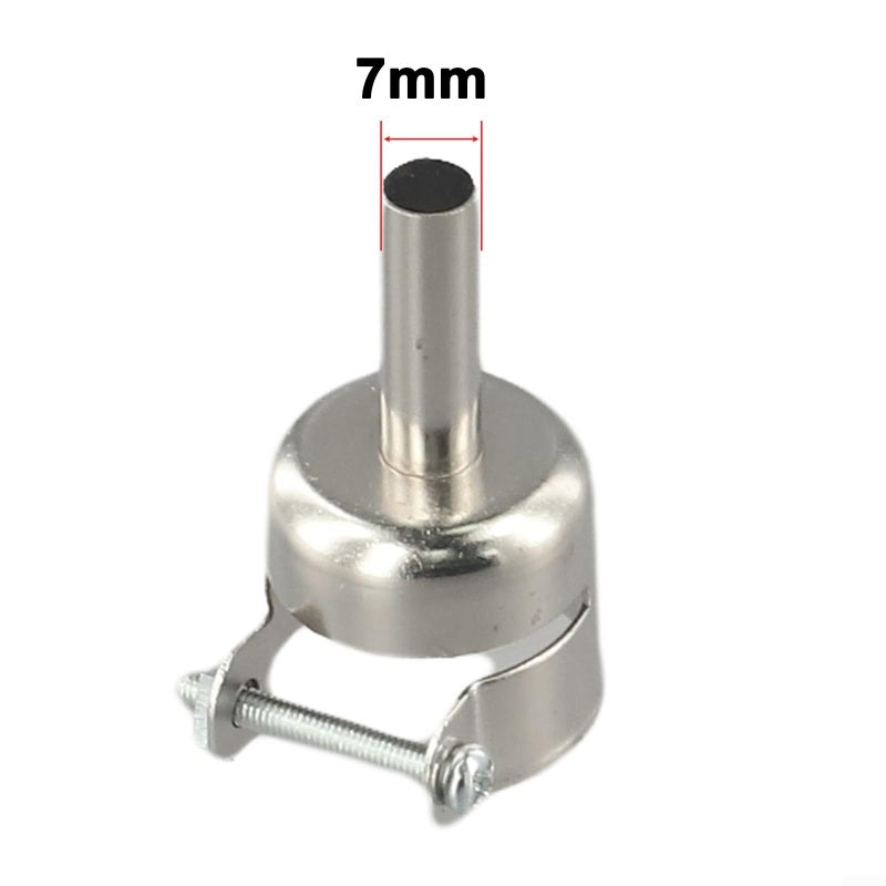 Stainless Steel Hot Air Nozzle Set 3mm 4mm 5mm 6mm 7mm 8mm 10mm 12mm with Locking Screw - Image 5