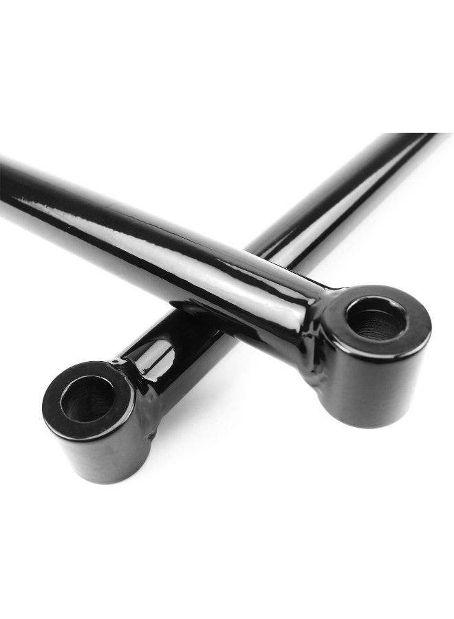 AIRCMT 4'' Lowering Link Kit Compatible With Harley-Davidson Sportster 883 1200 + Dyna Motorcycle 10'' Length Rigid Hardtail Struts (Gloss Black) - Image 3