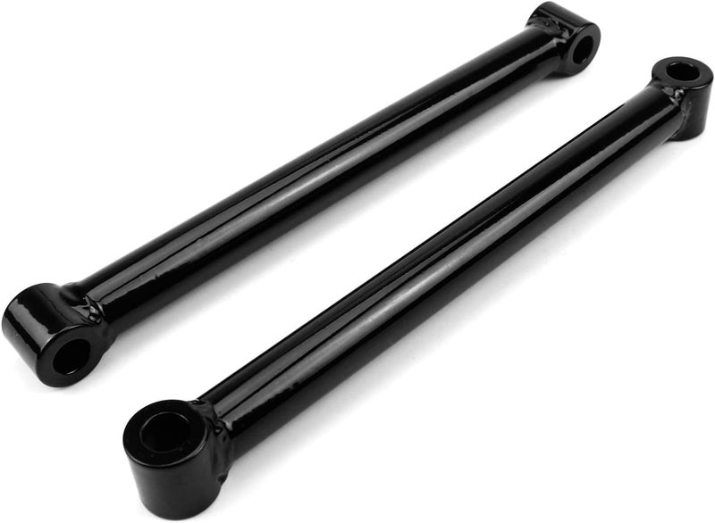 AIRCMT 4'' Lowering Link Kit Compatible With Harley-Davidson Sportster 883 1200 + Dyna Motorcycle 10'' Length Rigid Hardtail Struts (Gloss Black) - Image 2