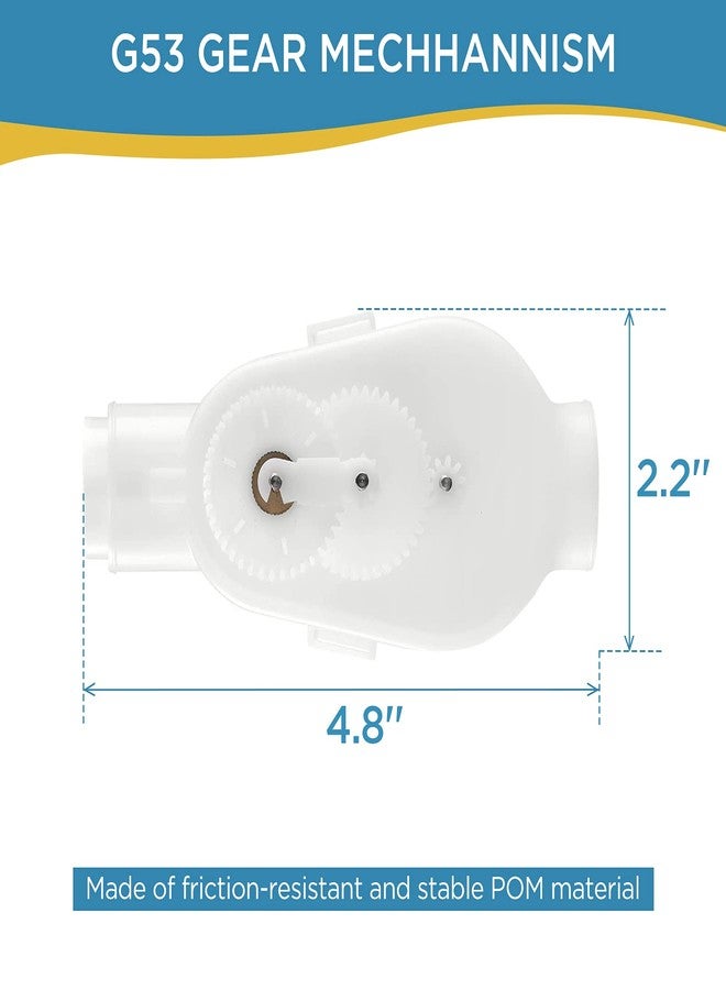 MAKHOON Upgraded G52 Backup Valve Replacement for Polaris Pool Cleaner Parts, Compatible with Polaris 180,280,380,480,3900 Pool Cleaner, The Valve Body has Been Reinforced，Longer Life Than Zodiac G52 - Image 4