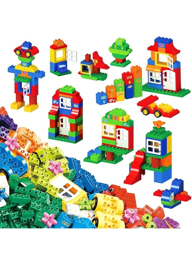 EP EXERCISE N PLAY Large Building Blocks Set 94 Pcs Classic Big Blocks STEM Toy Bricks Kids PreSchool Toy Early Learning First Building Blocks Ideal Great Gift for Toddler Boys Girls Age 345678  - Image 3