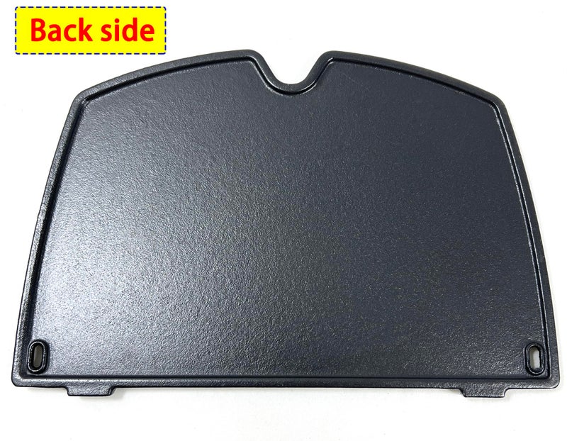 Direct Store DC136 6558 Cast Iron Cooking Griddle for Weber Q100 Q1000, Q120 Q1200 Series Gas Grills Parts, 12.6 x 8.5 x 0.5 Inches, Replace for Weber Q1200 Grill Accessories - Image 4