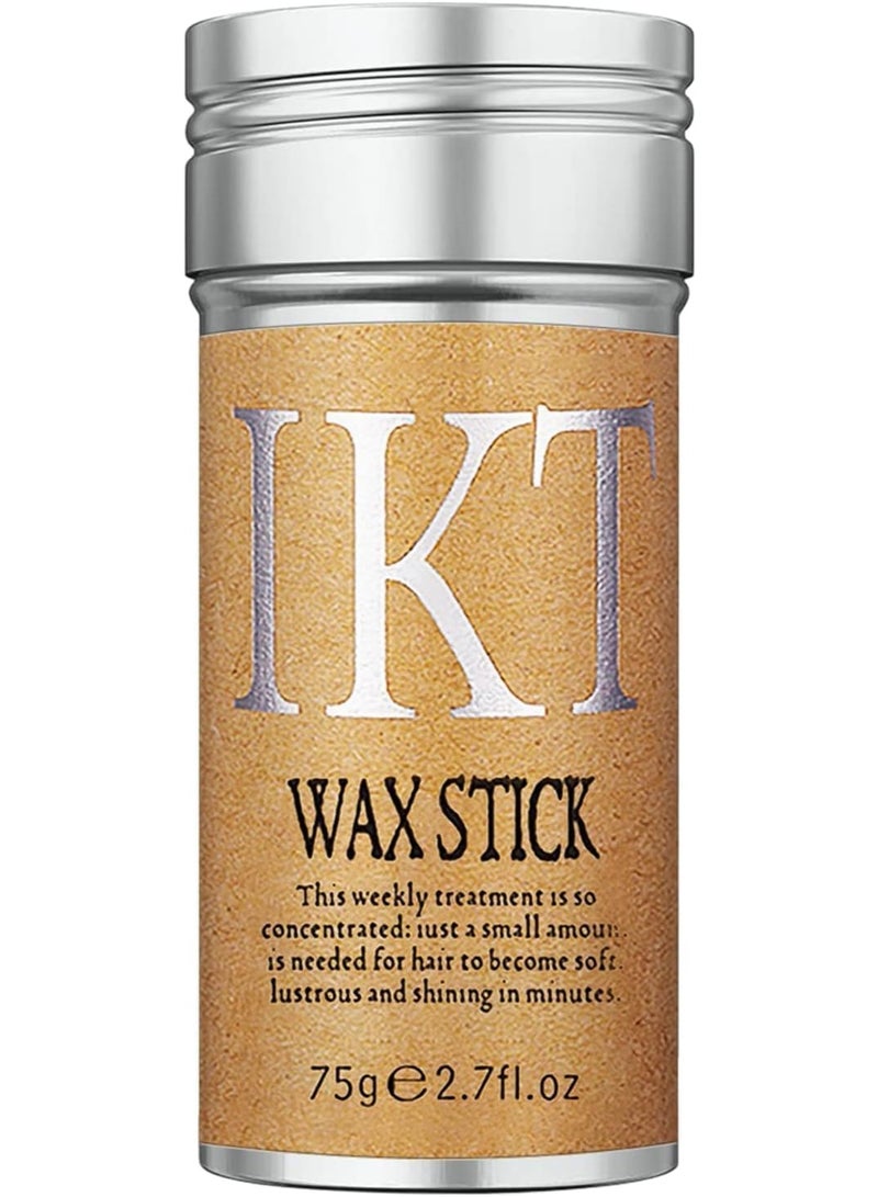 IKT Wax Stick Hair Styling Control Smooth Flyaways Shine Finish Non Greasy Hold Easy Application Portable Hair Care Stick for Sleek Hairstyles Edges Taming Professional Salon Quality Results Daily Use - Image 1