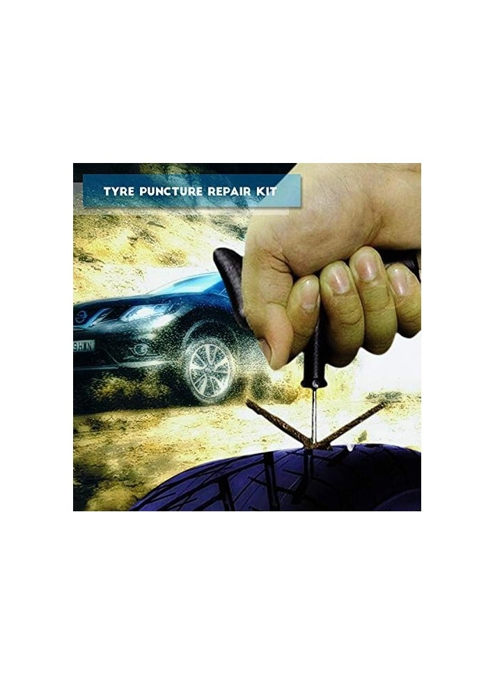 كراون مجموعة أدوات إصلاح قابس ثقب الإطارات للسيارة/الدراجة/السيارات - Image 5