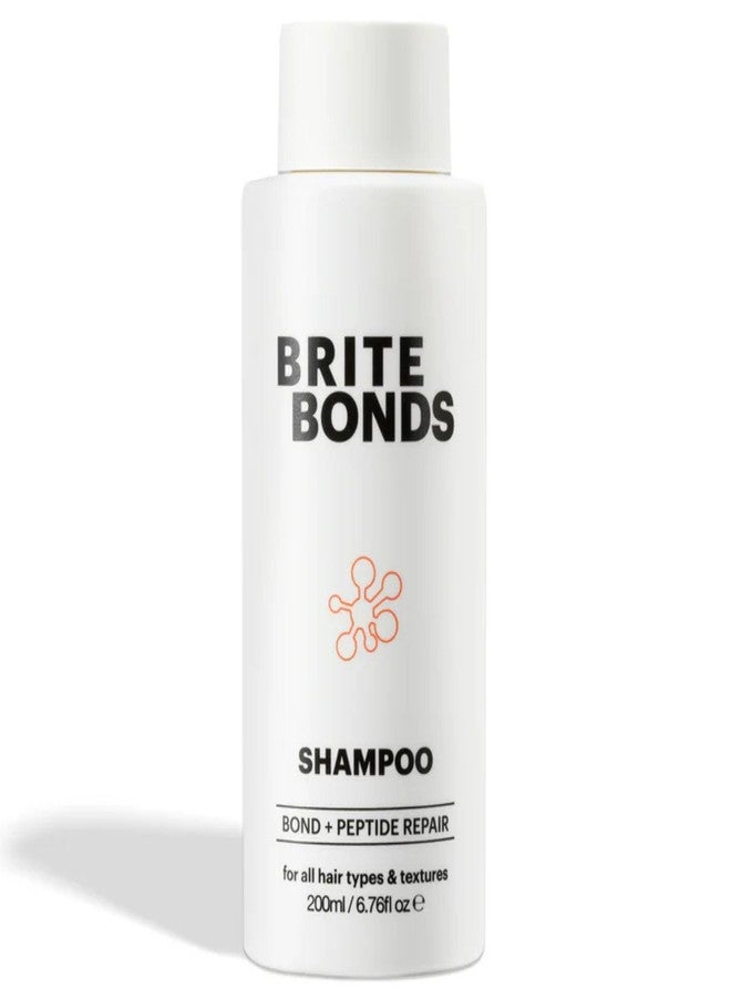 Brite Bonds Repair Shampoo with Peptides & Easy Squeeze Bottle - Reverse All Types of Hair Damage with Nourishing Oils - Vegan Cruelty-Free Salon Quality Bonds Shampoo to Revitalize Hair (6.76 Fl Oz) - Image 1