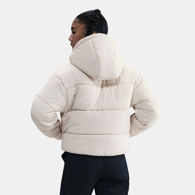 Nike White Women's Sportswear Therma-FIT Hooded Jacket for Women | Best Price UAE