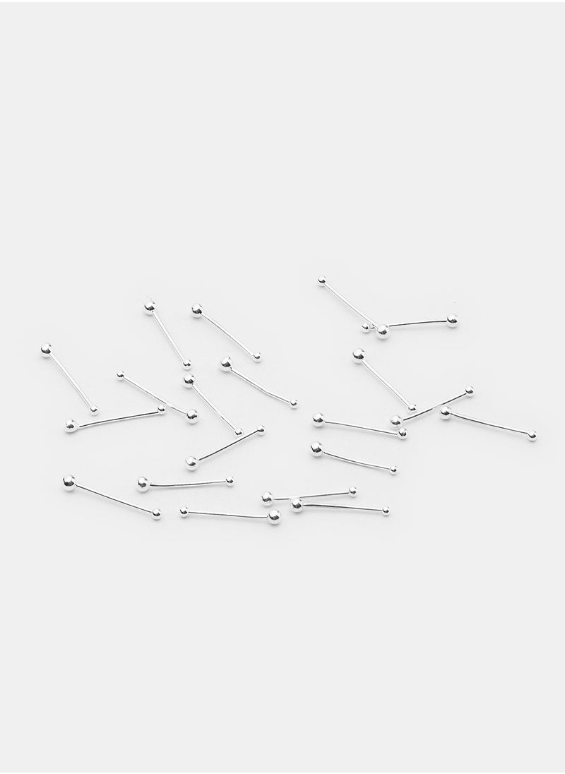 Generic Sterling Silver Nose Piercing  - Image 1