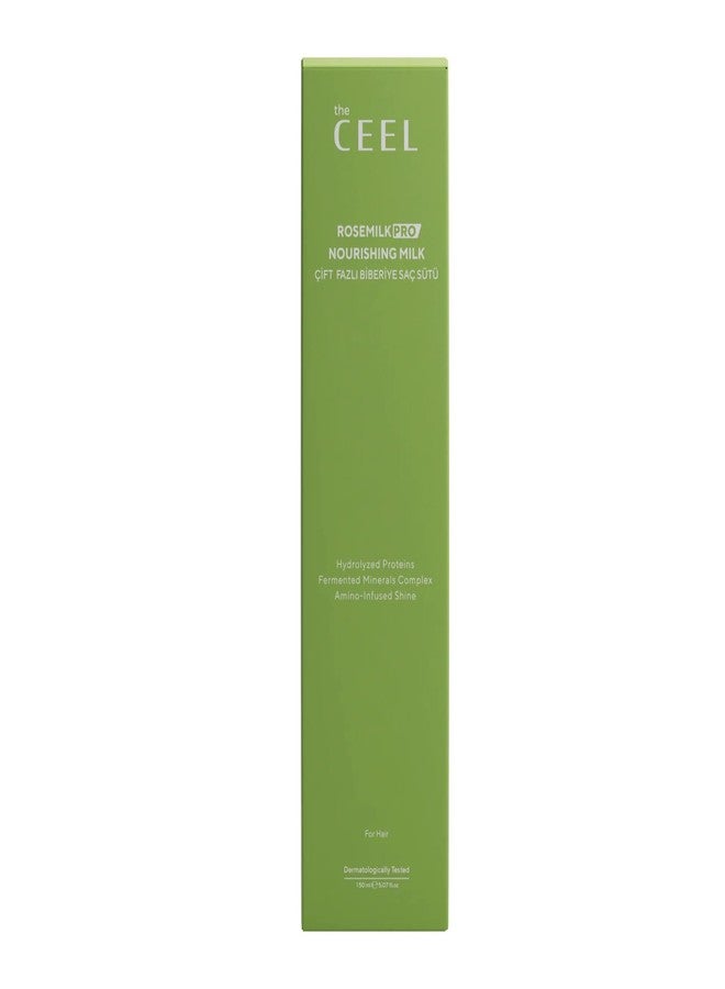 The Ceel Rosemilk Pro Nourishing Leave-In Hair Milk – with Hydrolyzed Proteins, Fermented Minerals & Amino-Infused Shine – Detangles, Strengthens & Softens – 150ml - 5.07 fl.oz - Image 3