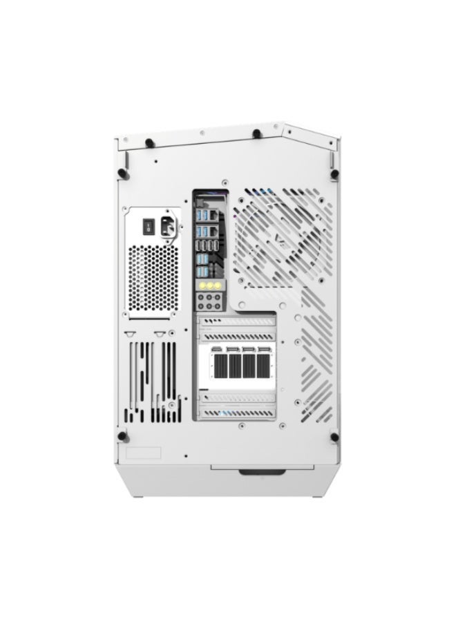 DarkFlash DarkFlash DY470 ATX With 4 Fans ARGB Computer Case Mid Tower - White - Image 4