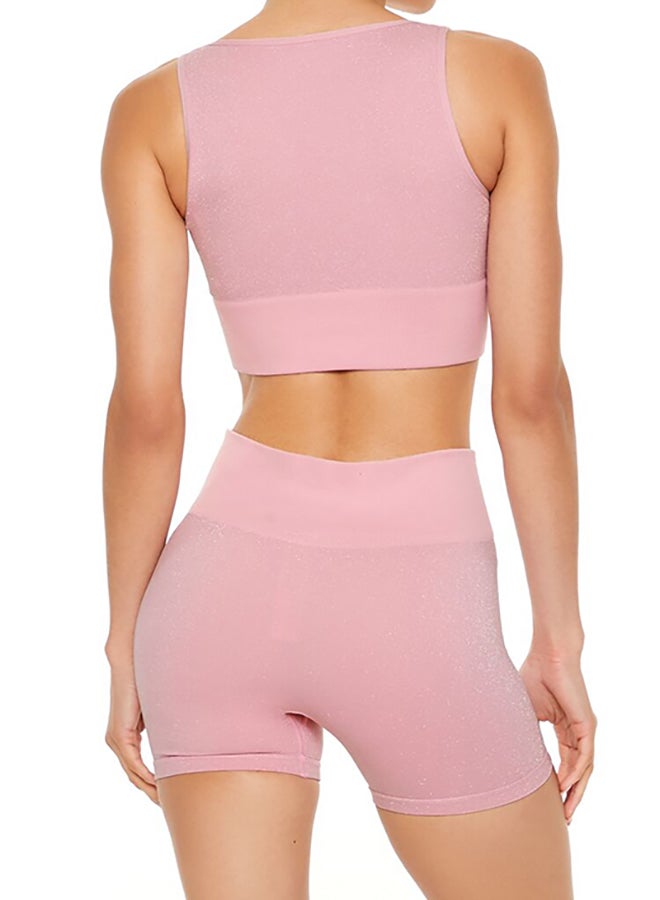 FOREVER 21 Active Seamless Glitter Sports Bra  - Image 3