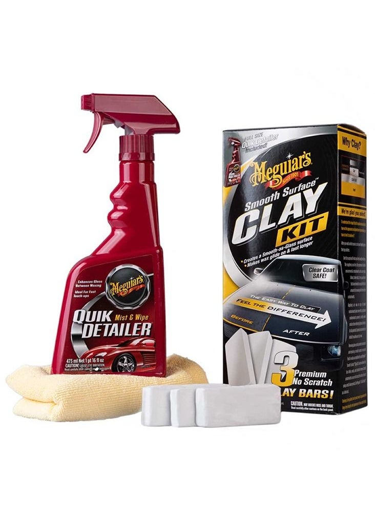 Meguiar's G191700 Smooth Surface Clay Kit  - Image 1
