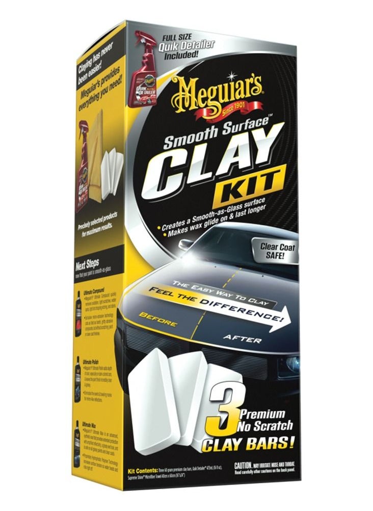 Meguiar's G191700 Smooth Surface Clay Kit  - Image 2