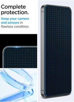 Spigen GLAStR EZ Fit for Samsung Galaxy A56 5G Screen Protector / Galaxy S24 FE Tempered Glass Screen Protector [2 PACK] with Easy Install Tray  - Image 5