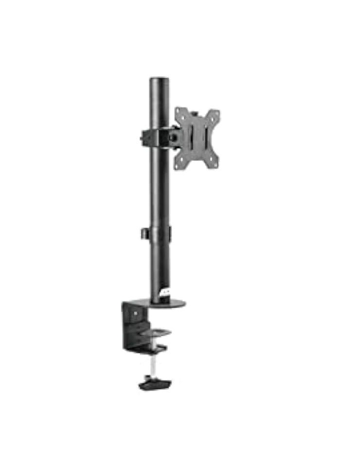 PROMASS Single Articulating Monitor Arm Adjustable Tilt Desk Mount Stand for 1 LCD Fits 13"-34" inches -single Monitor Fully Adjustable Desk Mount Stand for 1 LED LCD Screen up to 34" - Image 2