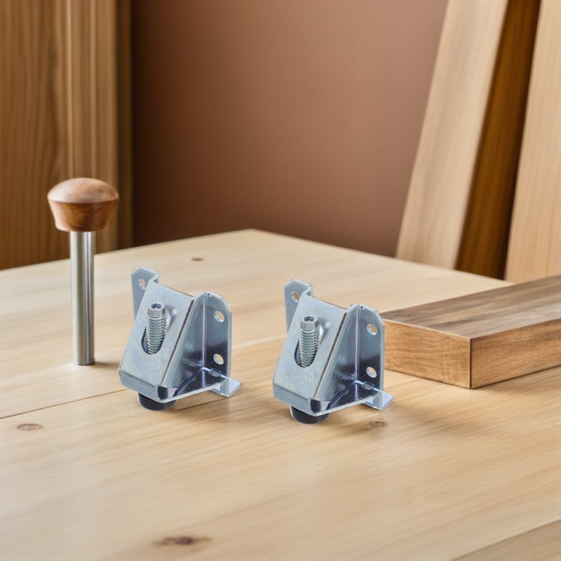 4pcs Heavy Duty Adjustable Furniture Levelers Cabinet Support Feet Non- Table Leg Levelers Height Extenders for Chairs and Cabinets Floor Protector Pads - Image 2