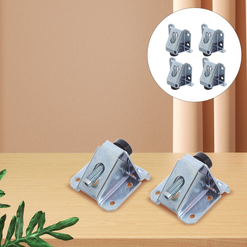 4pcs Heavy Duty Adjustable Furniture Levelers Cabinet Support Feet Non- Table Leg Levelers Height Extenders for Chairs and Cabinets Floor Protector Pads - Image 1