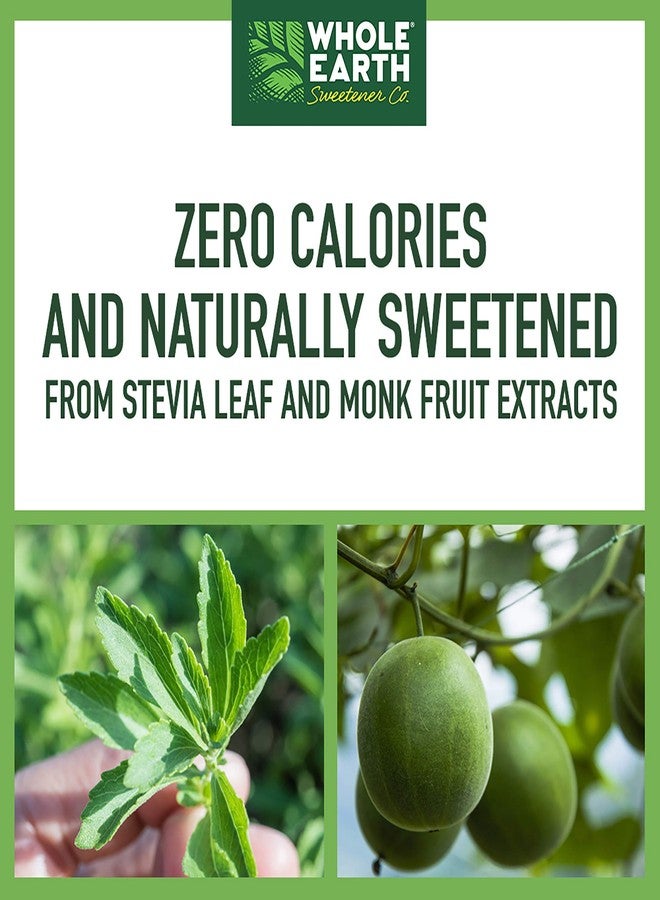 Whole Earth Stevia and Monk Fruit Plant-Based Sweetener, 9.8 Ounce Jar - Image 3