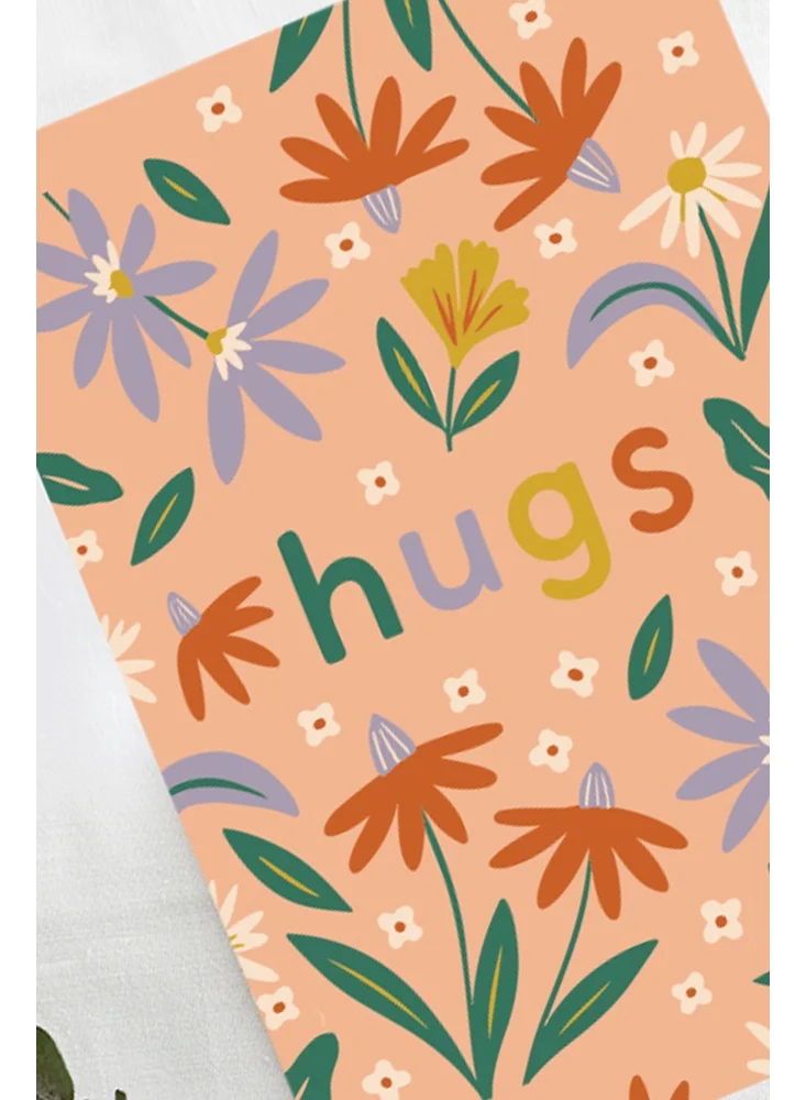 Share the Love Hugs Greeting Card – Cute & Heartfelt Card to Share Love, Comfort, and Warm Wishes for Friends, Family, Birthday, or Special Occasions