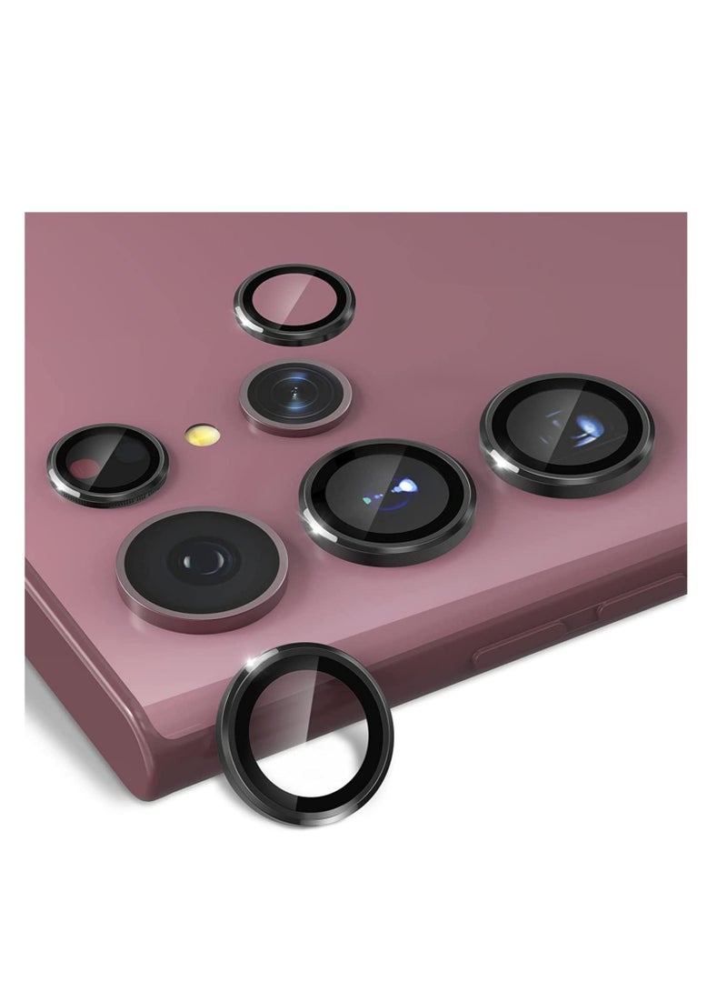 ELTRAZONE Camera Lens Protector Compatible with Samsung Galaxy S22 Ultra (2022), Scratch-Resistant Ultra-Thin Tempered Glass with Aluminum Edge - Image 1