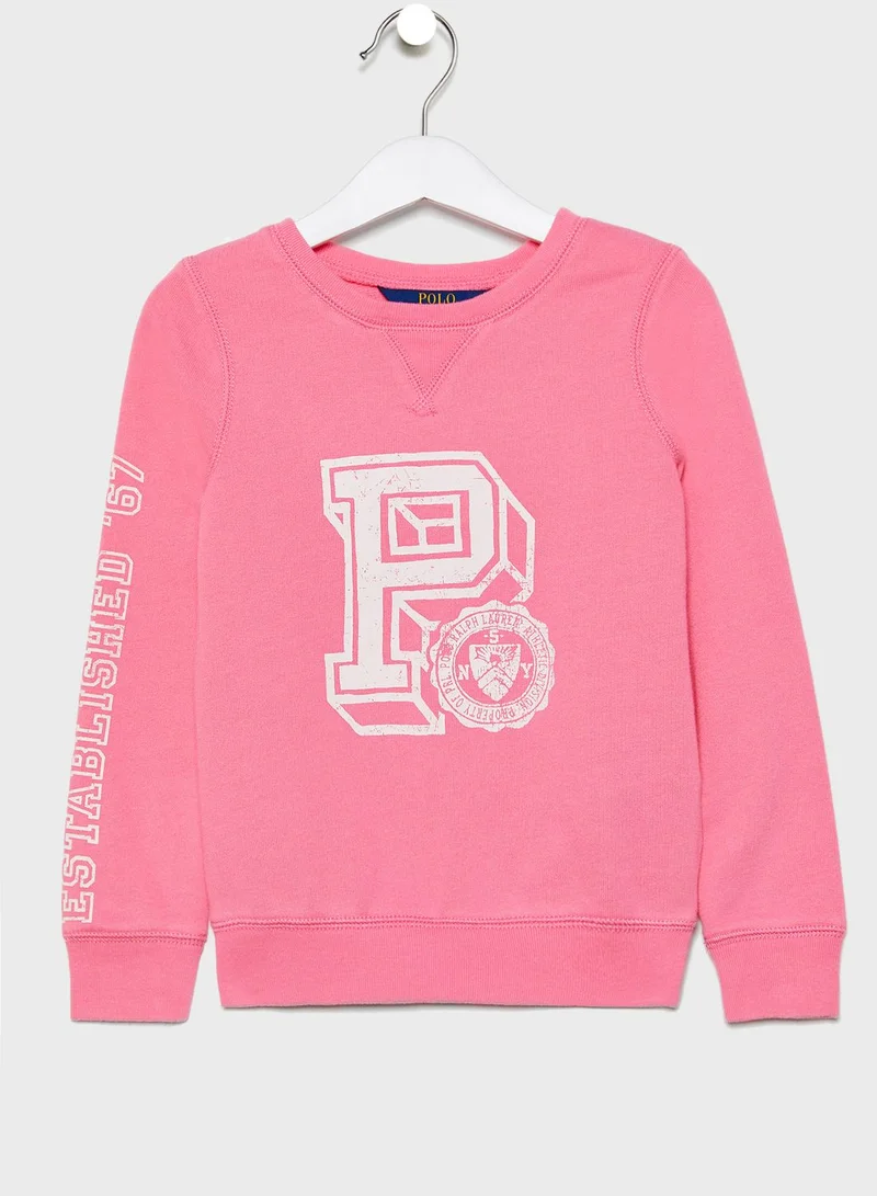 POLO RALPH LAUREN Infant Graphic Sweatshirt