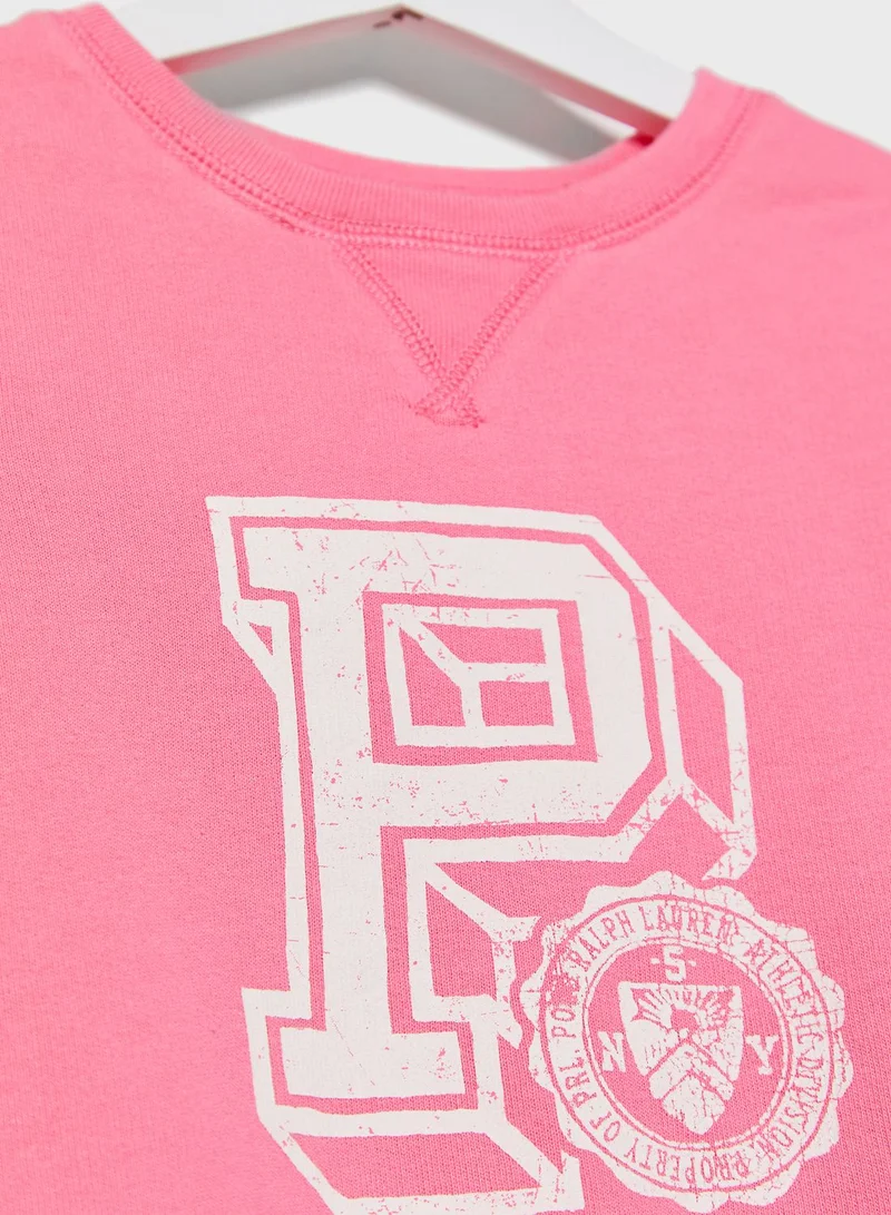 POLO RALPH LAUREN Infant Graphic Sweatshirt