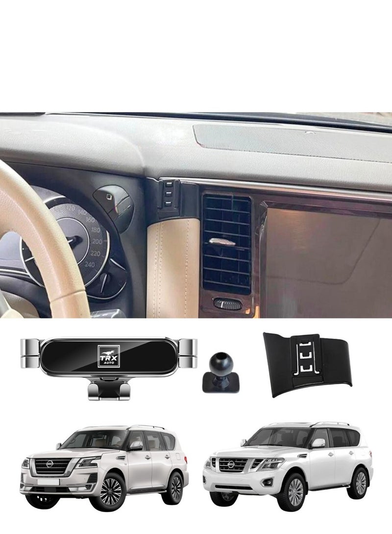 TRX AUTO Nissan Patrol 2012–2022 Phone Holder Mount – Adjustable Dashboard Clip for Secure Navigation - Image 1