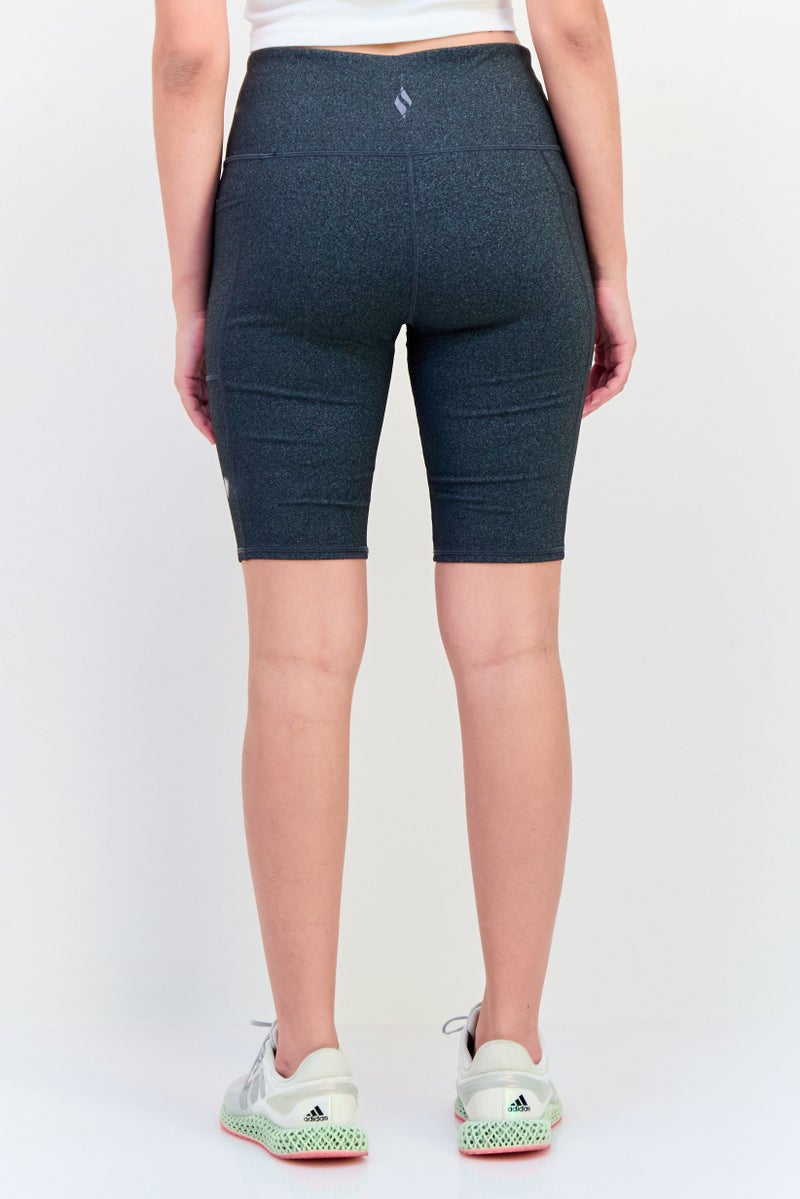 SKECHERS Women Sportswear Fit Walking Shorts, Heather Grey - Image 3