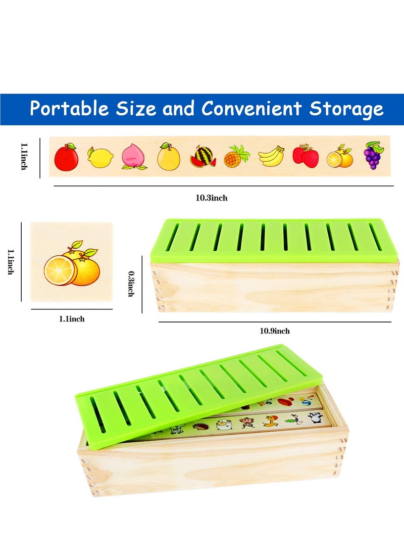 Arabest - Wooden Montessori Toys for Toddlers Learning Activities Sorting Box Educational Toys Preschool Kindergarten Games Autism Toys Motor Skills STEM for Girls Boys Age 1-2 2 3 4 Year Old Kids Birthday Gift - Image 1