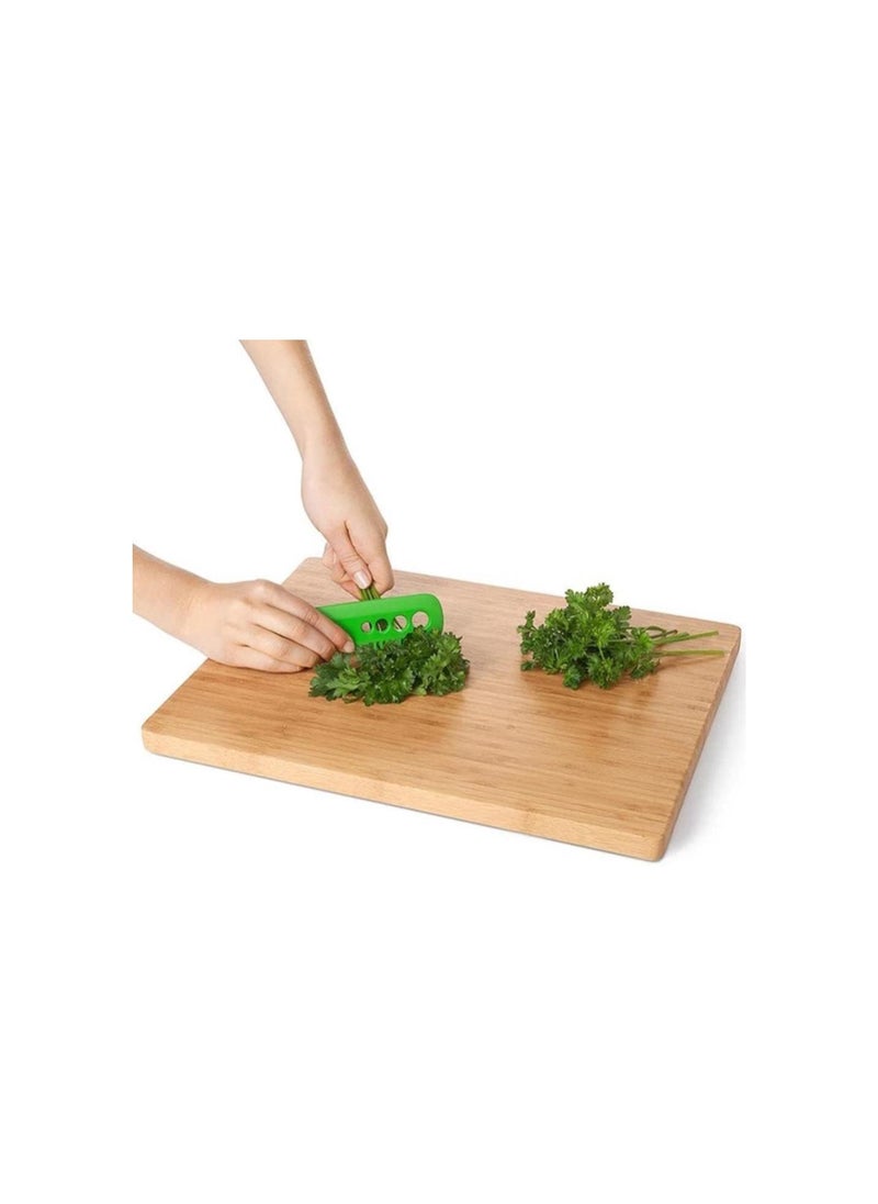 Generic - Leaf Herb Stripper,Vegetable Herb Eliminator Comb Kitchen Herb Leaf Stripping Tool Herb Pealer for Kale, Chard, Collard Greens, Thyme - Image 1