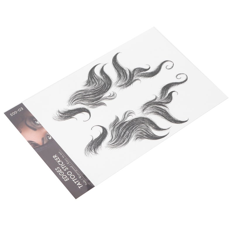 Women Edges Hairstyles Tattoo Hair Tattoo Sticker Edge Hair Waterproof Fake Hailine StickerED-05 - Image 4