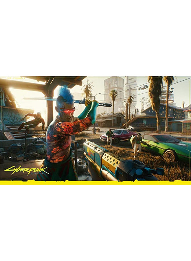 سي دي بروجكت ريد لعبة Cyberpunk 2077 (باللغتين العربية والإنجليزية) - نسخة الإمارات العربية المتحدة - الأكشن والتصويب - xbox_one - Image 3