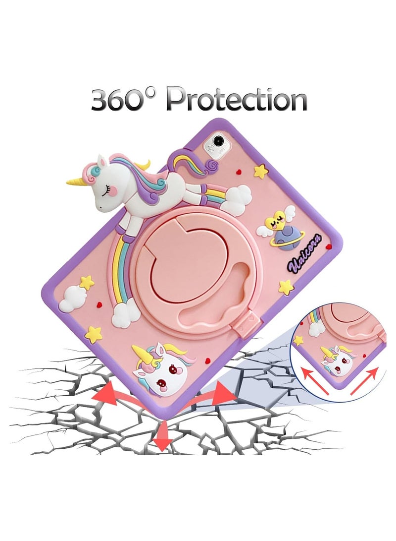 CHEROSIN Tablet Case Compatible with Honor Pad X9a 11.5 inch Kids Cover with Pen Holder, 360° Rotating Handle Stand - Image 3