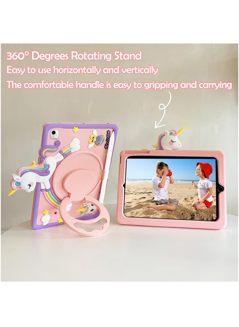 CHEROSIN Tablet Case Compatible with Honor Pad X9a 11.5 inch Kids Cover with Pen Holder, 360° Rotating Handle Stand - Image 4