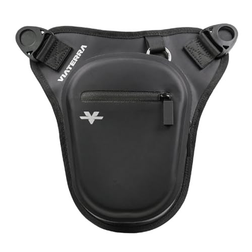 ViaTerra 100% Waterproof Motorcycle Thigh Bag: Waist Leg Bag for Men & Women - Perfect as Drop Leg, Hip, Cross Body or Thigh Pouch! - Image 2