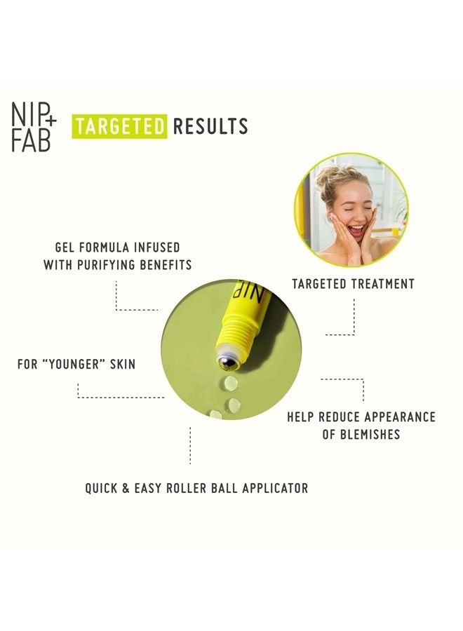 NIP+FAB Nip + Fab Teen Skin Fix Spot Zap Gel for Face with Salicylic Acid, Witch Hazel and Wasabi Extract for Blemish Dark Spot Removal Acne Prevention and Refining Pores - Image 4