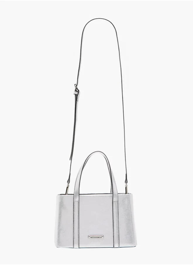 سيليست Women Embellished Tote Bag with Detachable Strap